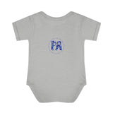 Blue Lucy Infant Baby Rib Bodysuit