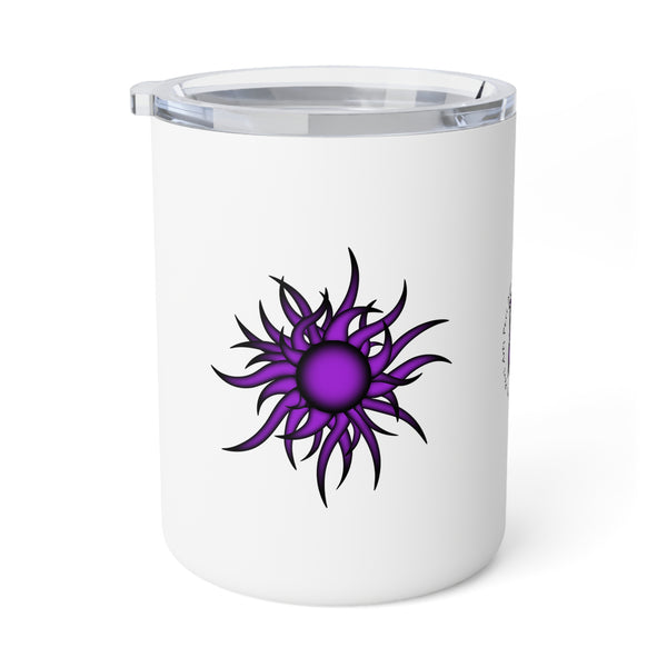 Purple Sun Insulated Coffee Mug, 10oz