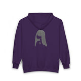 Graphite Lucy Unisex Heavy Blend™ Full Zip Hooded Sweatshirt
