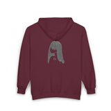 Graphite Lucy Unisex Heavy Blend™ Full Zip Hooded Sweatshirt