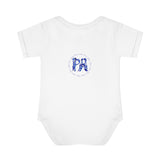 Blue Lucy Infant Baby Rib Bodysuit