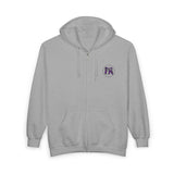 Purple Sun Unisex Heavy Blend™ Full Zip Hooded Sweatshirt
