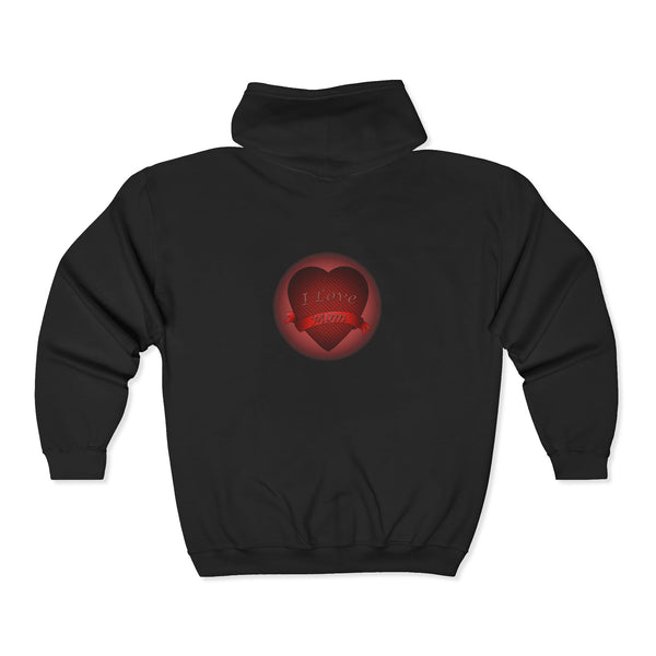 Heartmail Unisex Heavy Blend™ Full Zip Hooded Sweatshirt