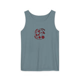 Spiral Red Unisex Garment-Dyed Tank Top