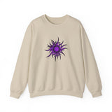Purple Sun Unisex Heavy Blend™ Crewneck Sweatshirt