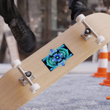 Classic Blue Transparent Outdoor Stickers, Die-Cut, 1pcs