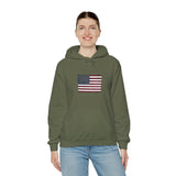American Flag Unisex Heavy Blend™ Hooded Sweatshirt