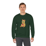 Peri Bear Unisex Heavy Blend™ Crewneck Sweatshirt