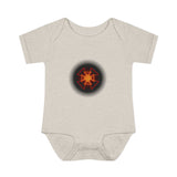 Orange Star Infant Baby Rib Bodysuit