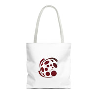 Spiral Red Tote Bag