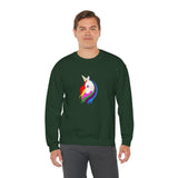 Lily the Unicorn Unisex Heavy Blend™ Crewneck Sweatshirt