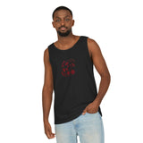 Spiral Red Unisex Garment-Dyed Tank Top