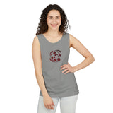 Spiral Red Unisex Garment-Dyed Tank Top