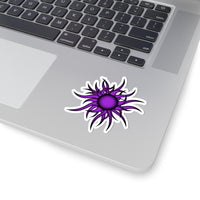 Purple Sun Kiss-Cut Stickers