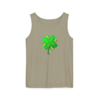 Clover Unisex Garment-Dyed Tank Top