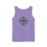 Teal Hex Unisex Garment-Dyed Tank Top