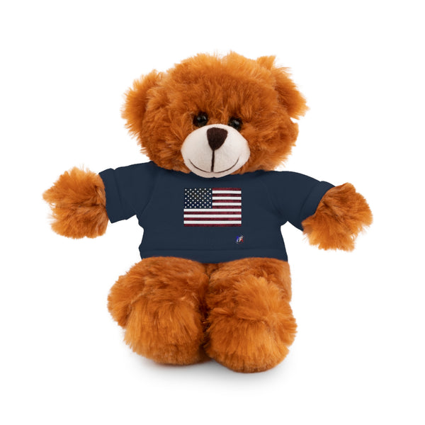 American Flag Stuffed Animals with Tee