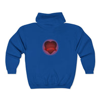 Heartmail Unisex Heavy Blend™ Full Zip Hooded Sweatshirt