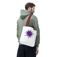 Purple Sun Tote Bag