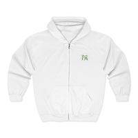 Clover Unisex Heavy Blend™ Full Zip Hooded Sweatshirt
