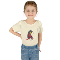4th of July Lucy Infant Baby Rib Bodysuit