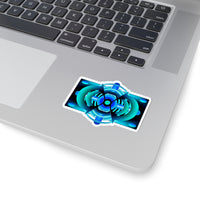 Classic Blue Kiss-Cut Stickers
