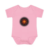 Orange Star Infant Baby Rib Bodysuit