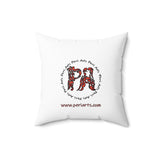 Squirrel Spun Polyester Square Pillow