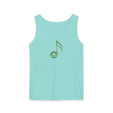 Rhyan's Note Unisex Garment-Dyed Tank Top