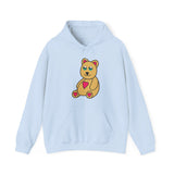 Peri Bear Unisex Heavy Blend™ Hooded Sweatshirt