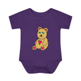 Peri Bear Infant Baby Rib Bodysuit