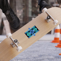 Classic Blue Transparent Outdoor Stickers, Die-Cut, 1pcs
