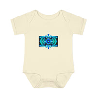 Classic Blue Infant Baby Rib Bodysuit