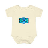 Classic Blue Infant Baby Rib Bodysuit