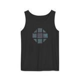 Teal Hex Unisex Garment-Dyed Tank Top
