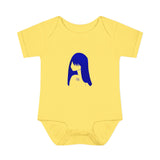 Blue Lucy Infant Baby Rib Bodysuit