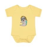 Sandy thw Sloth Infant Baby Rib Bodysuit