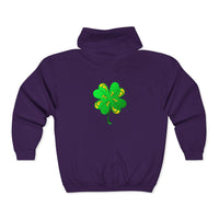 Clover Unisex Heavy Blend™ Full Zip Hooded Sweatshirt