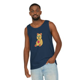 Peri Bear Unisex Garment-Dyed Tank Top