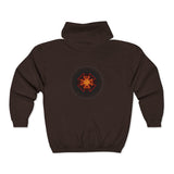 Orange Star Unisex Heavy Blend™ Full Zip Hooded Sweatshirt