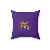 Shell Bell Spun Polyester Square Pillow