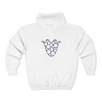 Emblem Unisex Heavy Blend™ Full Zip Hooded Sweatshirt