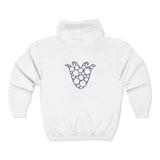 Emblem Unisex Heavy Blend™ Full Zip Hooded Sweatshirt