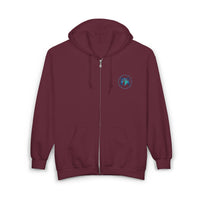 Classic Blue Unisex Heavy Blend™ Full Zip Hooded Sweatshirt