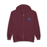 Classic Blue Unisex Heavy Blend™ Full Zip Hooded Sweatshirt