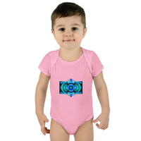 Classic Blue Infant Baby Rib Bodysuit