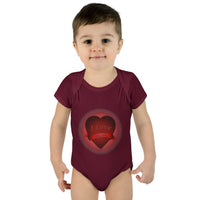 Heartmail Infant Baby Rib Bodysuit