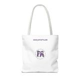 Purple Sun Tote Bag