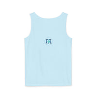 Classic Blue Unisex Garment-Dyed Tank Top