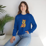 Peri Bear Unisex Heavy Blend™ Crewneck Sweatshirt